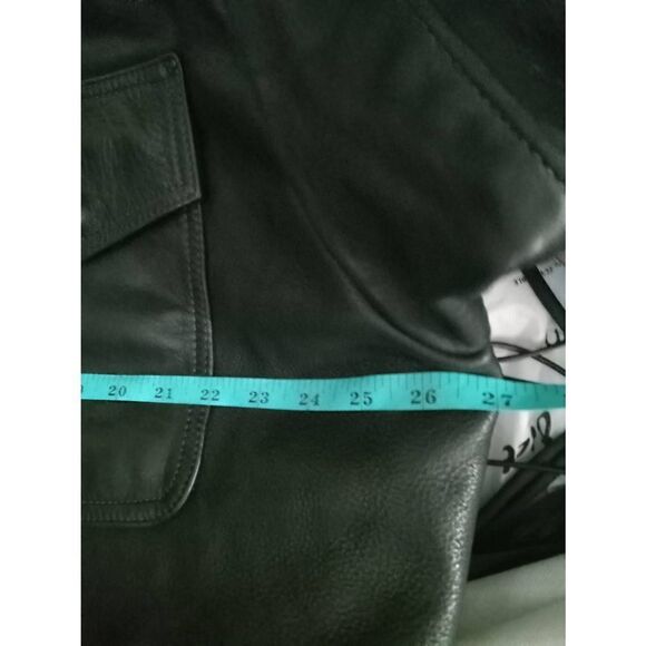 Plus size Genuine leather jacket - Picture 8 of 8